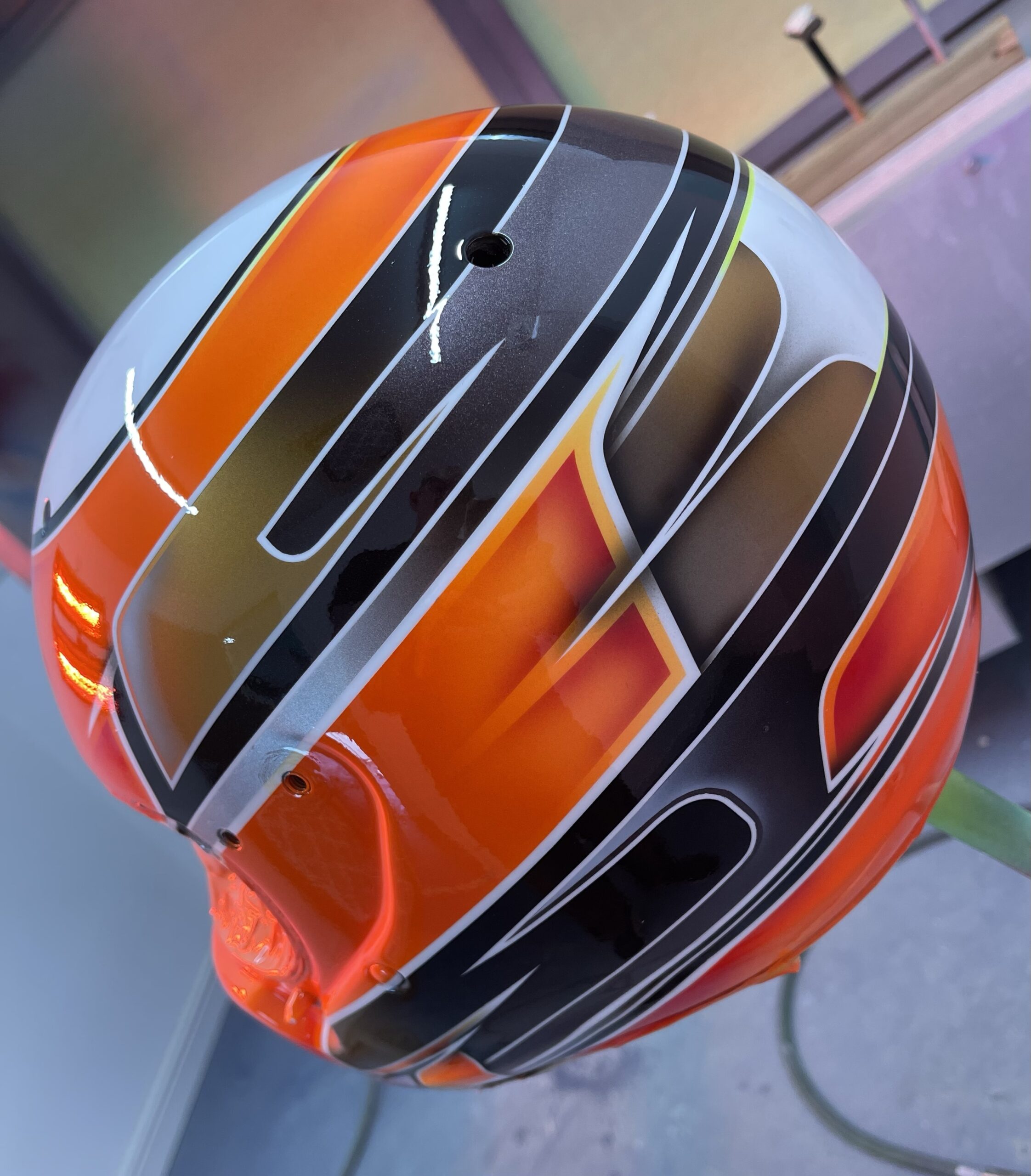 Kart Helmet Paint UK Custom Paint