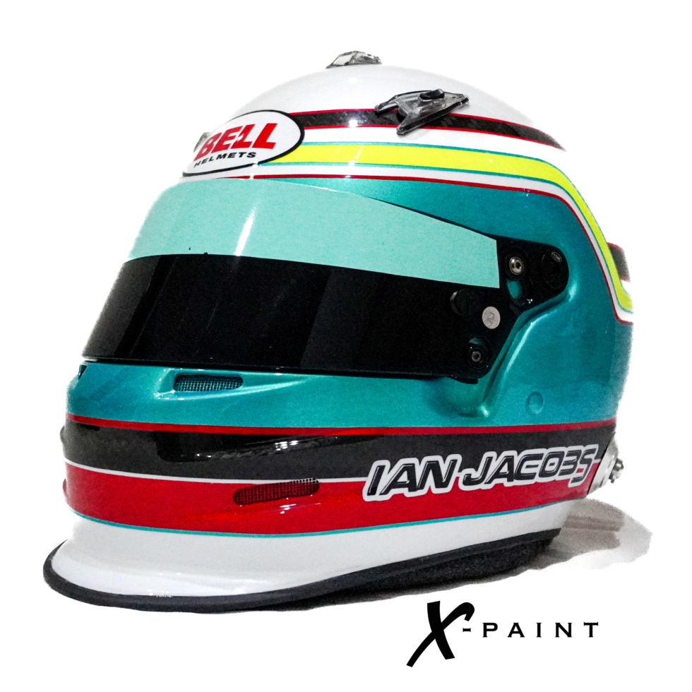 Silverstone Helmet Paint UK Custom Paint