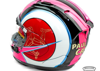 Paul Cassidy Isle of Man TT 2024 Helmet left side view
