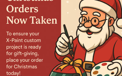 Christmas helmet paint 2025