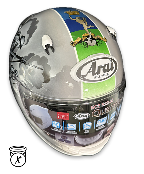 Custom Painted Helmet