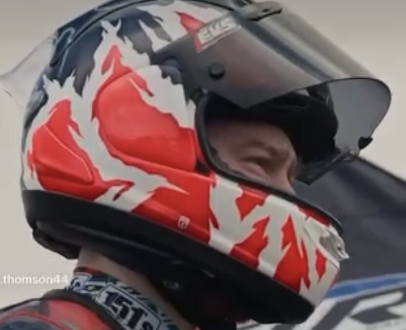 MANX RIDER GRANT THOMSON