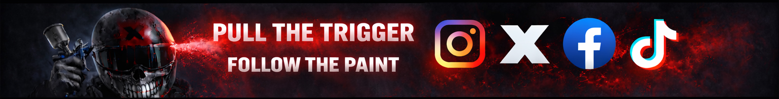 Pull the trigger, follow the paint