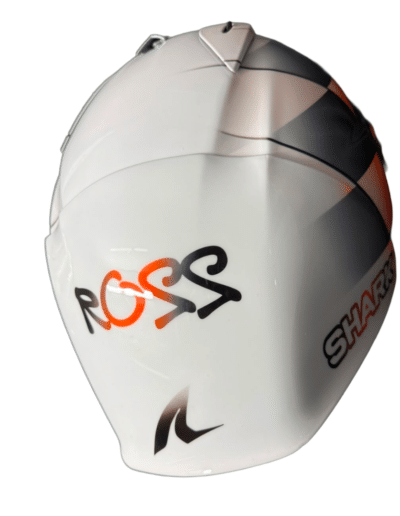 Custom painted motorcycle helmet Shark Race-R Pro, Race Paint tier from £450, X-Paint
