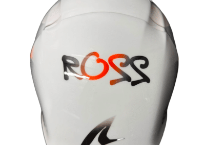 Shark Race-R Pro helmet custom painted at X-Paint studio, Sandown Coachworks Camberley