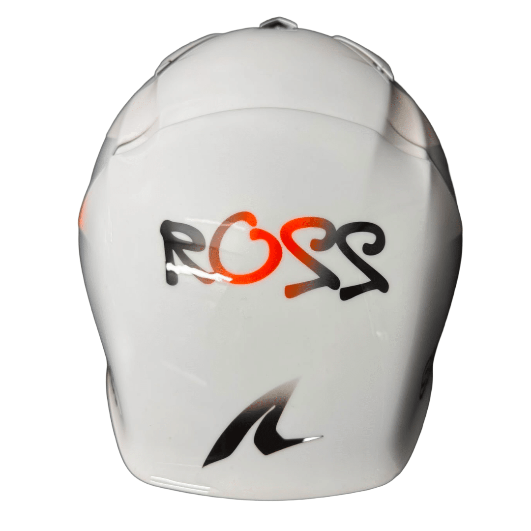 Shark Race-R Pro helmet custom painted at X-Paint studio, Sandown Coachworks Camberley