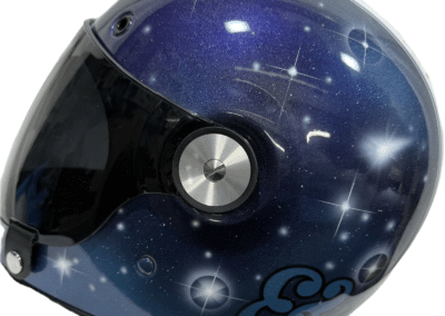retro style helmet