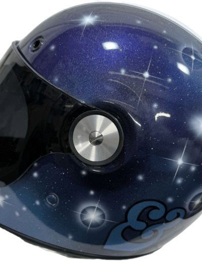 retro style helmet