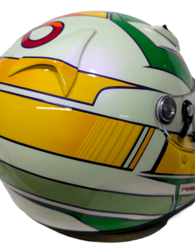 custom painted arai helmet