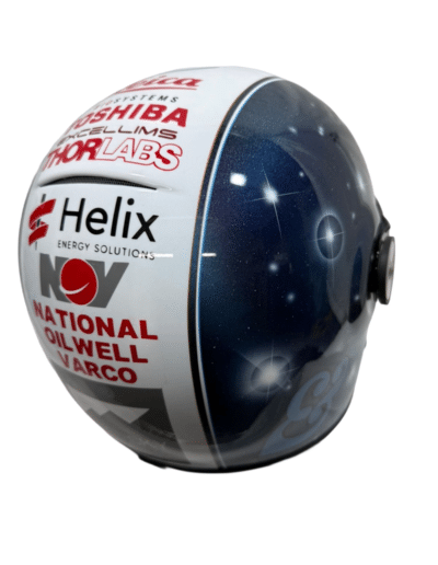 custom painted retro shoei helmet